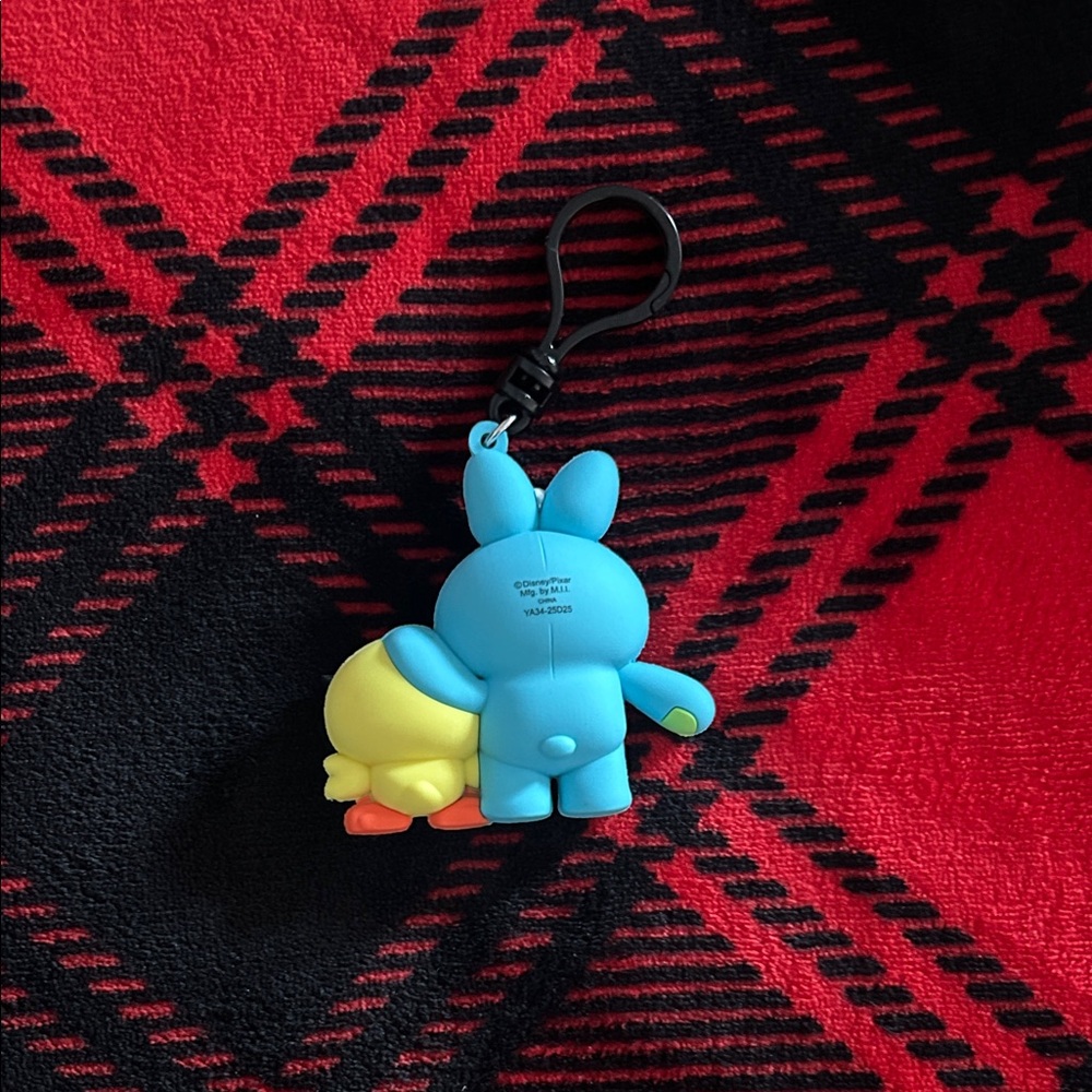 Colorful Bunny and Chick Keychain - Picture 2 of 2